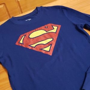 Superman Graphic Long Sleeve Thermal